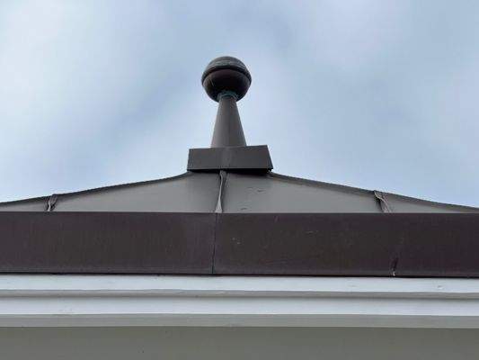 Detailansicht Bedachung