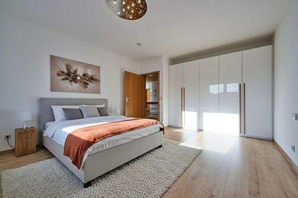 EG Schlafzimmer - virtuell möbliert