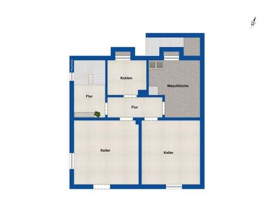 Grundriss Kellergeschoss