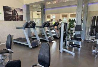 Geräte Trainingsfläche im 1. Obergeschoss