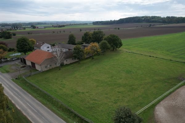 Drohnenaufnahmen, 4.800 m² Wiese