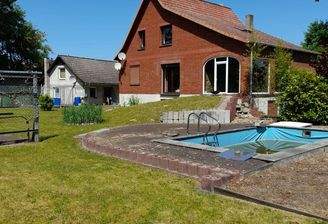 Blick aufs Haus