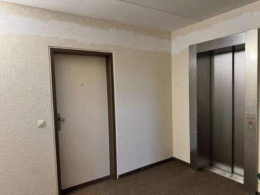 Bequem mit dem Aufzug direkt in Ihre Wohnung