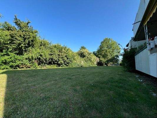 gepflegte Grünanlage