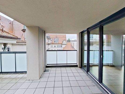 Ansicht II: Dachterrasse