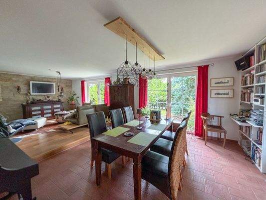 Essbereich Wohnzimmer