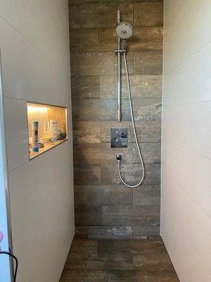 Blick in die Dusche