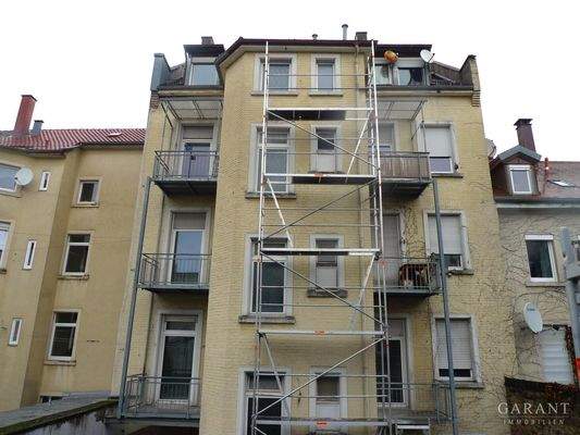 Rückfassade unrenov.