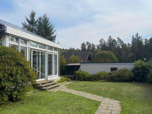Wintergarten Westansicht
