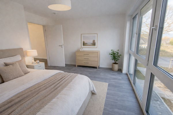 Schlafzimmer visualisiert