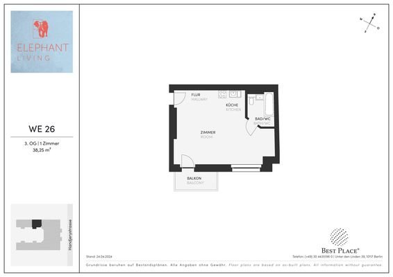 Handjery Strasse Grundrisse_WE26