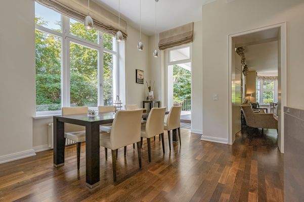 Essbereich in der Küche