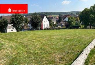 Blick auf das Grundstück