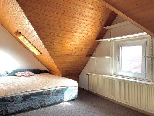 Arbeitsraum im Dachgeschoss