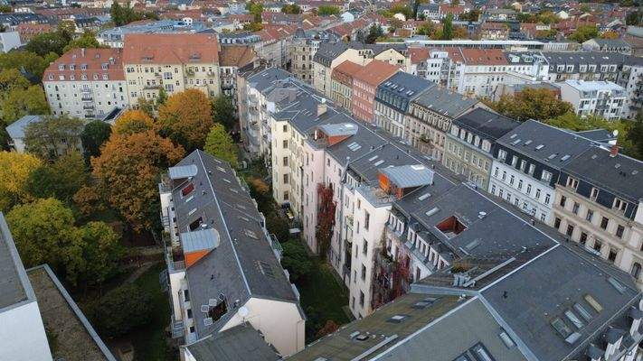 Blick in die Äußere Neustadt