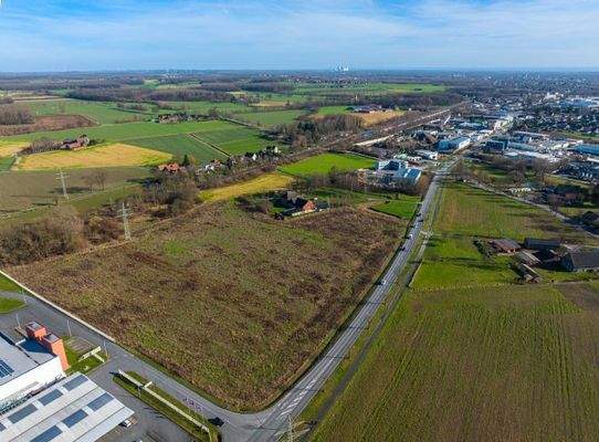 Blick entlang Römerstraße (Süd-Ost)