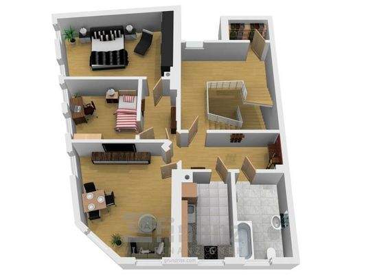 Grundriss 2 Obergeschoss