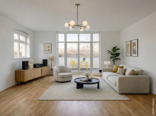 Wohnbereich mit Balkon