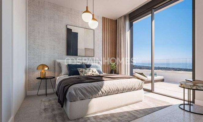 Well Located Contemporary Apartments with Sea View in Marbella