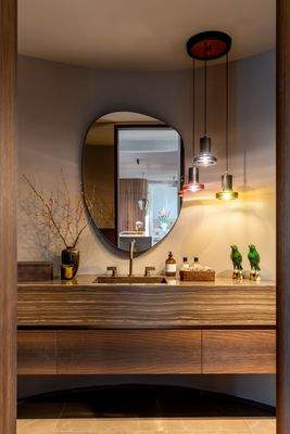 Exklusives Gäste-WC