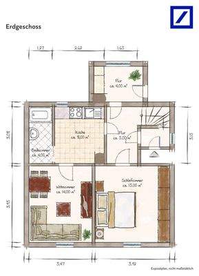 Grundriss Erdgeschoss