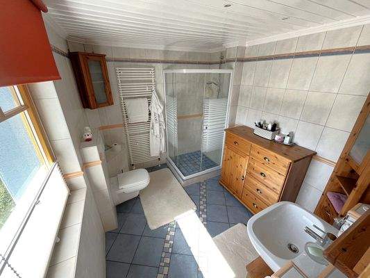 Tageslicht-Duschbad im EG