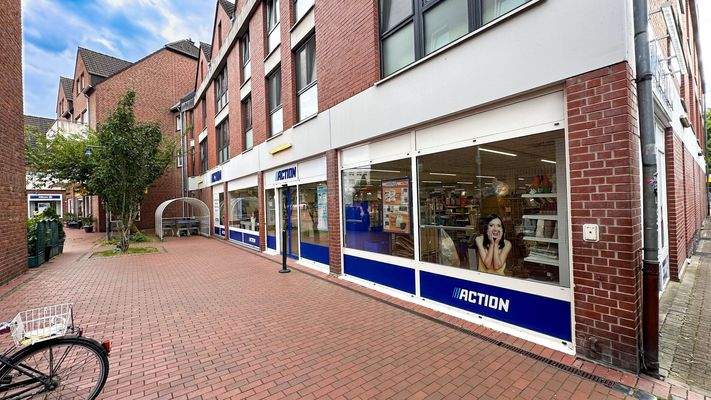 Eingangsbereich Action-Markt