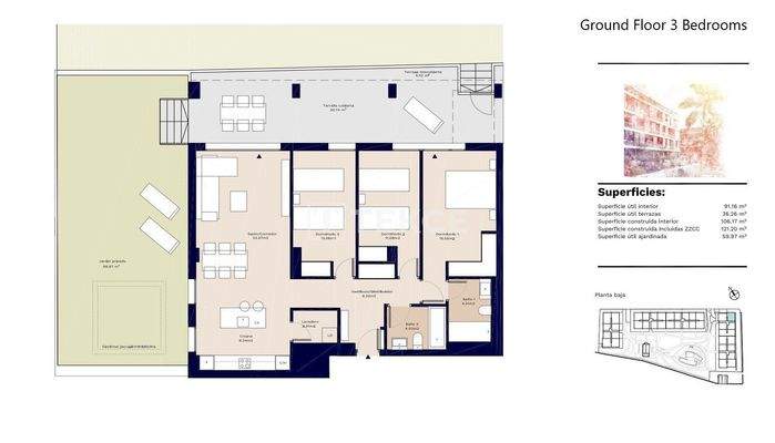 Apartments in a Private Complex Nearby the Beach in Denia Alicante