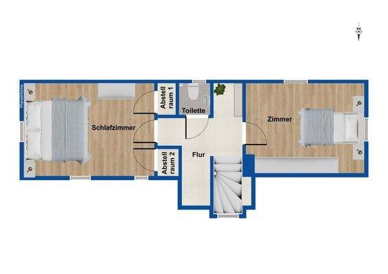 Grundriss Spitzboden