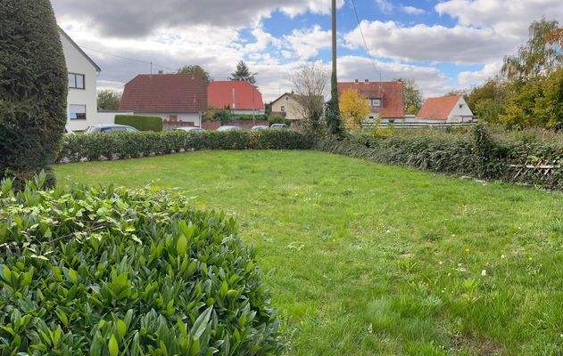 Garten nutzen oder Bauland?