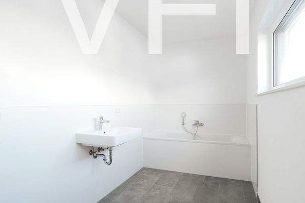 Bad Blick auf Badewanne