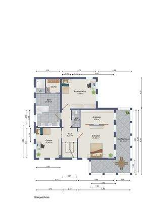 Grundriss Obergeschoss