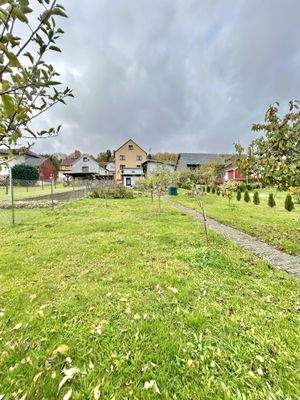 Gartenansicht von Bahnhofsallee