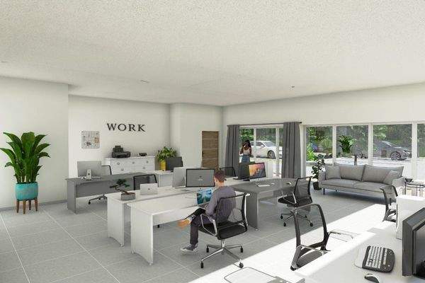 Rendering Büro