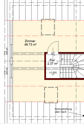 Doppelhaushälfte Landsberger Straße Grundriss DG.p