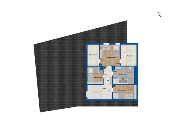 Grundriss Dachgeschoss