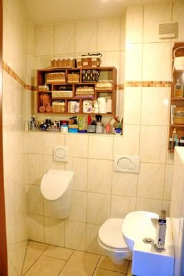 Gäste-WC im Erdgeschoss