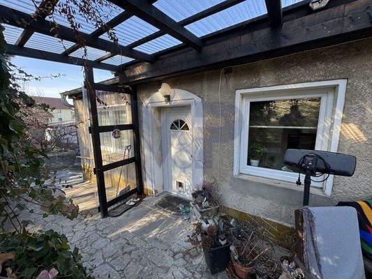 Eingang zum Obergeschoss