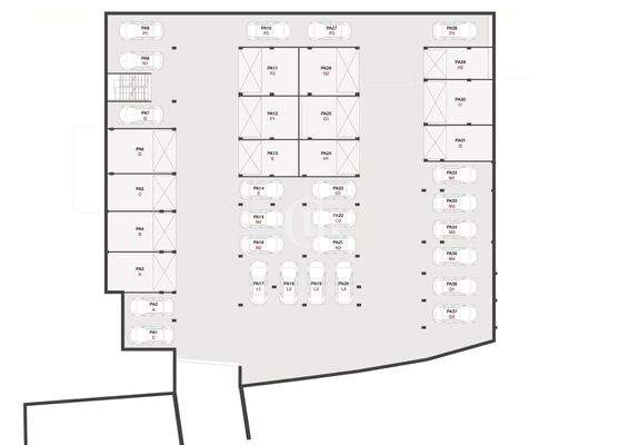 Grundriss des Kellergeschosses