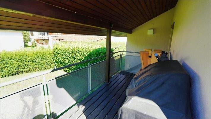 überdachter Terrassenteil