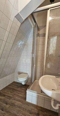 Attic Bathroom with Shower
