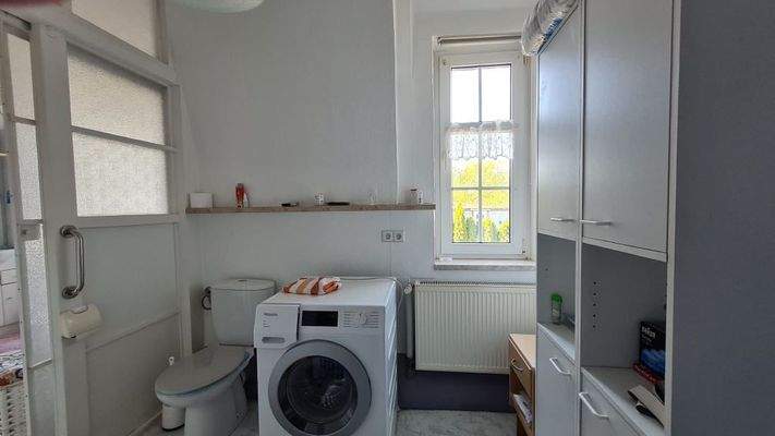 separate Toilette im OG