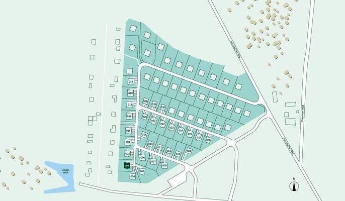 Lage des Einfamilienhauses im Quartier