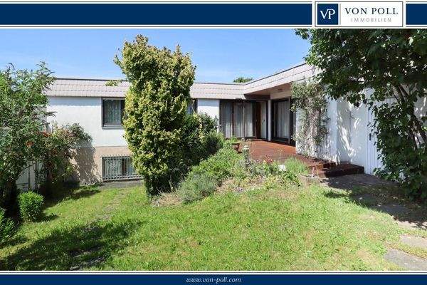 Bungalow Gartenansicht