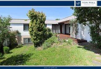 Bungalow Gartenansicht