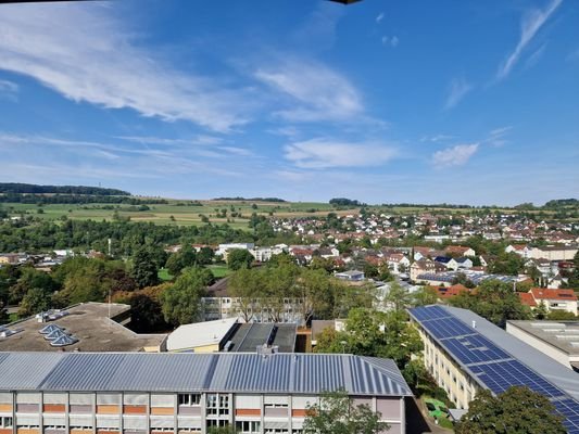 Ausblick Balkon