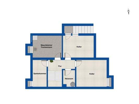 Grundriss Kellergeschoss