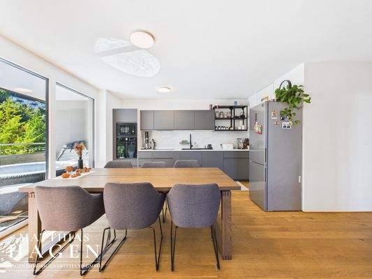 Wohnbereich mit Küche