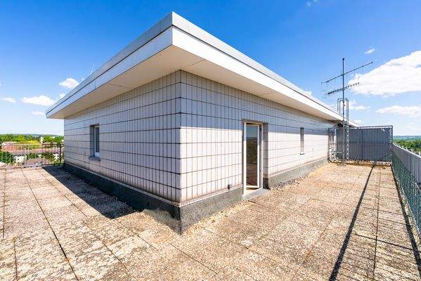 Außenansicht von Dachterrasse