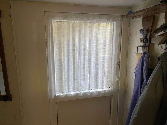 Kellerausgang zum Garten 